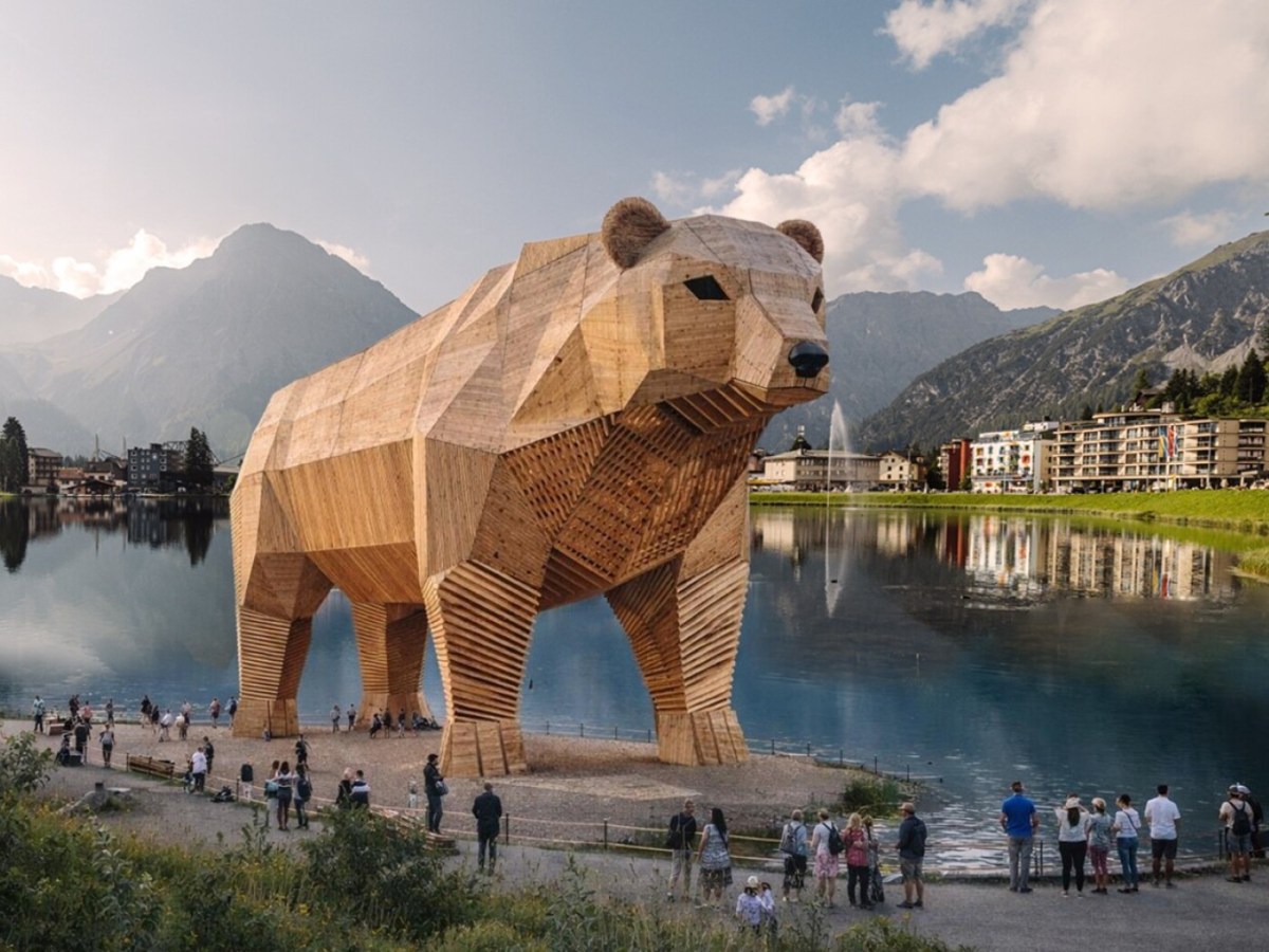 Nach dem ESAF will auch Arosa ein riesiges Holztier