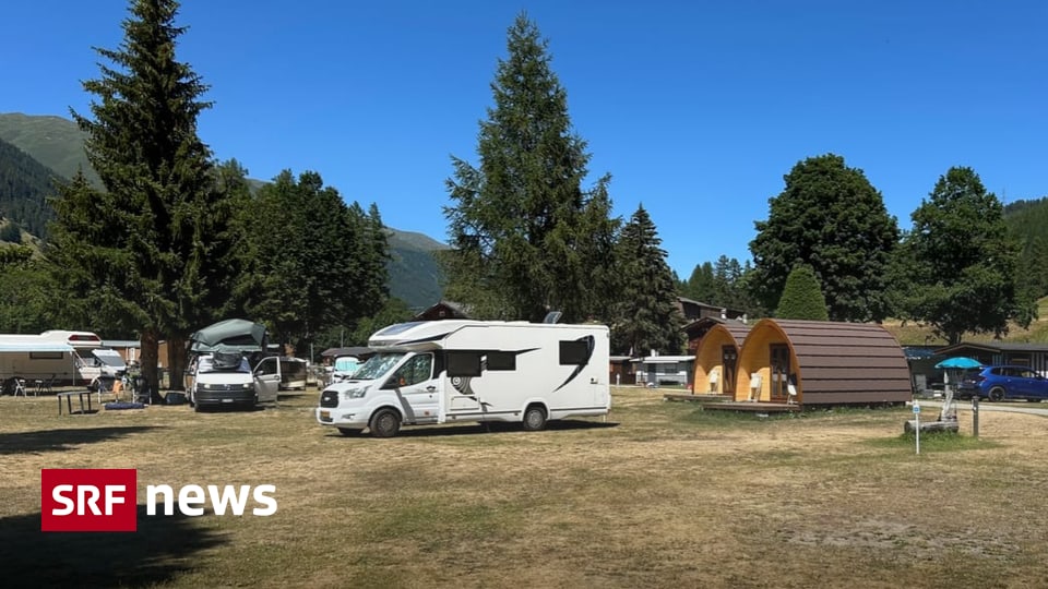 Nach der Schliessung: Camping im Goms offen