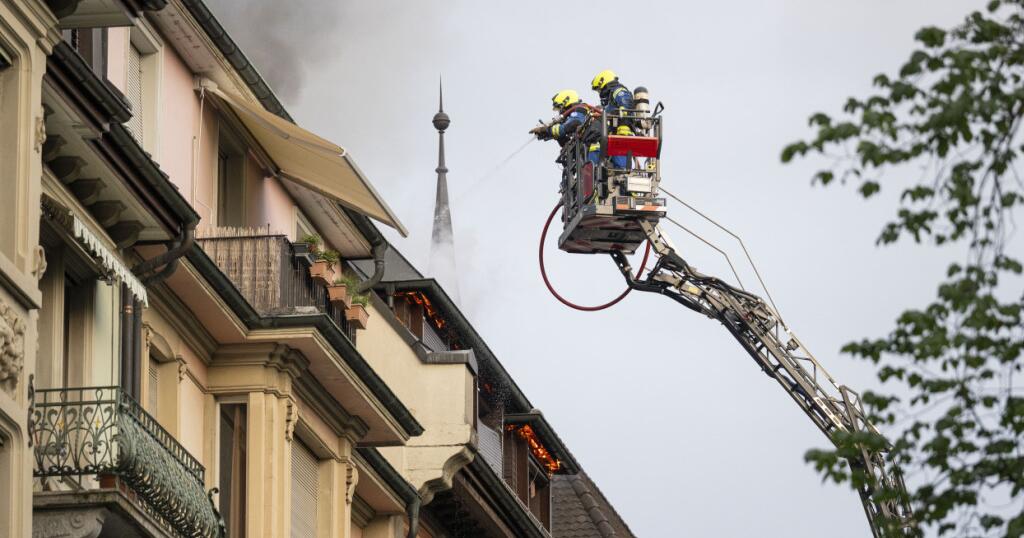 Feuer in Luzerner Hotel unter Kontrolle - Keine Verletzten
