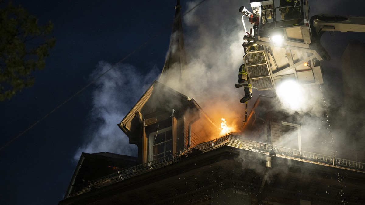 Feuer im Luzerner Hotel Continental Park beschädigt 19 Zimmer