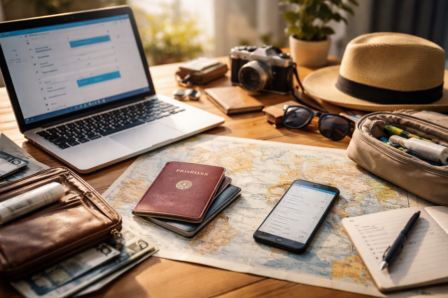 Fünf Schritte zur durchdachten Reisevorbereitung